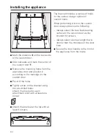 Preview for 64 page of Miele F 1411 Vi Operating And Installation Instructions