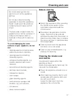 Preview for 37 page of Miele F 1471 Vi Operating And Installation Instructions