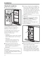 Preview for 70 page of Miele F 1471 Vi Operating And Installation Instructions