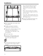 Preview for 74 page of Miele F 1471 Vi Operating And Installation Instructions