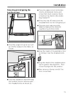 Preview for 75 page of Miele F 1471 Vi Operating And Installation Instructions