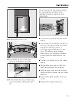 Preview for 79 page of Miele F 1471 Vi Operating And Installation Instructions