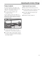 Preview for 29 page of Miele F 1471 Vi Operating And Installation Manual