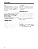 Preview for 54 page of Miele F 1471 Vi Operating And Installation Manual