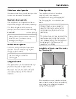 Preview for 55 page of Miele F 1471 Vi Operating And Installation Manual