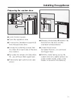 Preview for 71 page of Miele F 1471 Vi Operating And Installation Manual