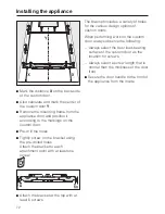 Preview for 72 page of Miele F 1471 Vi Operating And Installation Manual