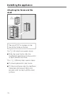 Preview for 78 page of Miele F 1471 Vi Operating And Installation Manual