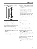 Preview for 71 page of Miele F 1472 Vi Operating And Installation Instructions