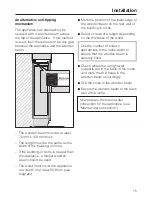 Preview for 75 page of Miele F 1472 Vi Operating And Installation Instructions