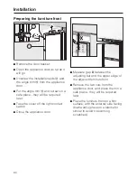 Preview for 80 page of Miele F 1472 Vi Operating And Installation Instructions