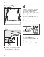 Preview for 82 page of Miele F 1472 Vi Operating And Installation Instructions