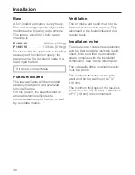 Preview for 48 page of Miele F 1811 Vi Operating And Installation Manual