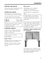 Preview for 49 page of Miele F 1811 Vi Operating And Installation Manual