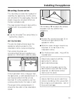 Preview for 59 page of Miele F 1811 Vi Operating And Installation Manual