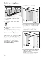 Preview for 60 page of Miele F 1811 Vi Operating And Installation Manual