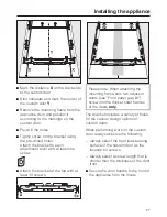 Preview for 67 page of Miele F 1811 Vi Operating And Installation Manual