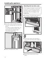 Preview for 70 page of Miele F 1811 Vi Operating And Installation Manual