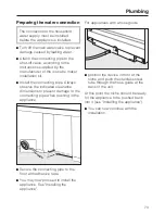 Preview for 73 page of Miele F 1811 Vi Operating And Installation Manual