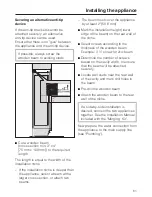 Preview for 17 page of Miele F 1813 SF Installation Instructions Manual