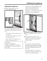 Preview for 19 page of Miele F 1813 SF Installation Instructions Manual