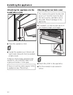 Preview for 20 page of Miele F 1813 SF Installation Instructions Manual