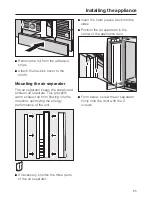 Preview for 21 page of Miele F 1813 SF Installation Instructions Manual