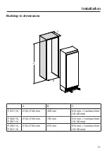 Preview for 21 page of Miele F 2411 Vi Operating And Installation Instructions