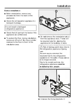 Preview for 29 page of Miele F 2411 Vi Operating And Installation Instructions