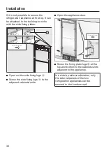 Preview for 38 page of Miele F 2411 Vi Operating And Installation Instructions