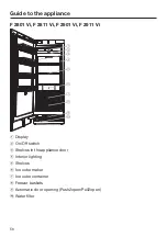 Preview for 56 page of Miele F 2411 Vi Operating And Installation Instructions