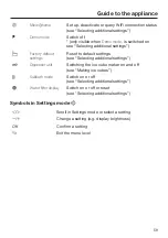 Preview for 59 page of Miele F 2411 Vi Operating And Installation Instructions