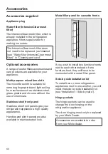 Preview for 60 page of Miele F 2411 Vi Operating And Installation Instructions