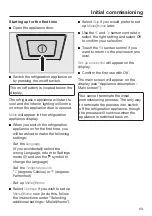 Preview for 63 page of Miele F 2411 Vi Operating And Installation Instructions