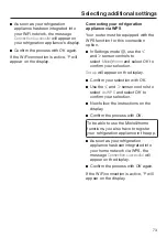 Preview for 73 page of Miele F 2411 Vi Operating And Installation Instructions