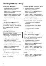 Preview for 74 page of Miele F 2411 Vi Operating And Installation Instructions