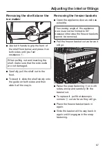 Preview for 87 page of Miele F 2411 Vi Operating And Installation Instructions