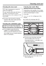 Preview for 99 page of Miele F 2411 Vi Operating And Installation Instructions