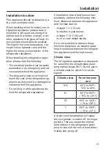 Preview for 15 page of Miele F 2414 SF Operating And Installation Instructions