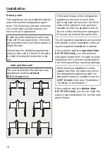 Preview for 18 page of Miele F 2414 SF Operating And Installation Instructions