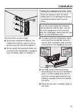 Preview for 29 page of Miele F 2414 SF Operating And Installation Instructions