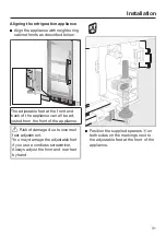 Preview for 31 page of Miele F 2414 SF Operating And Installation Instructions