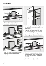 Preview for 36 page of Miele F 2414 SF Operating And Installation Instructions