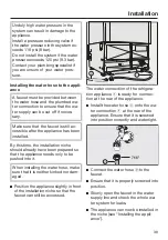 Preview for 39 page of Miele F 2414 SF Operating And Installation Instructions