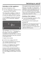 Preview for 53 page of Miele F 2414 SF Operating And Installation Instructions