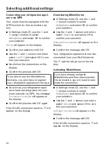 Preview for 62 page of Miele F 2414 SF Operating And Installation Instructions