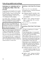 Preview for 68 page of Miele F 2414 SF Operating And Installation Instructions