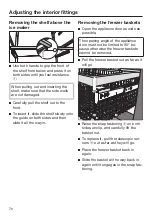 Preview for 76 page of Miele F 2414 SF Operating And Installation Instructions