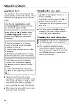 Preview for 88 page of Miele F 2414 SF Operating And Installation Instructions