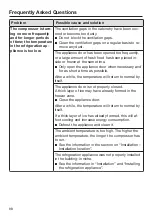 Preview for 98 page of Miele F 2414 SF Operating And Installation Instructions